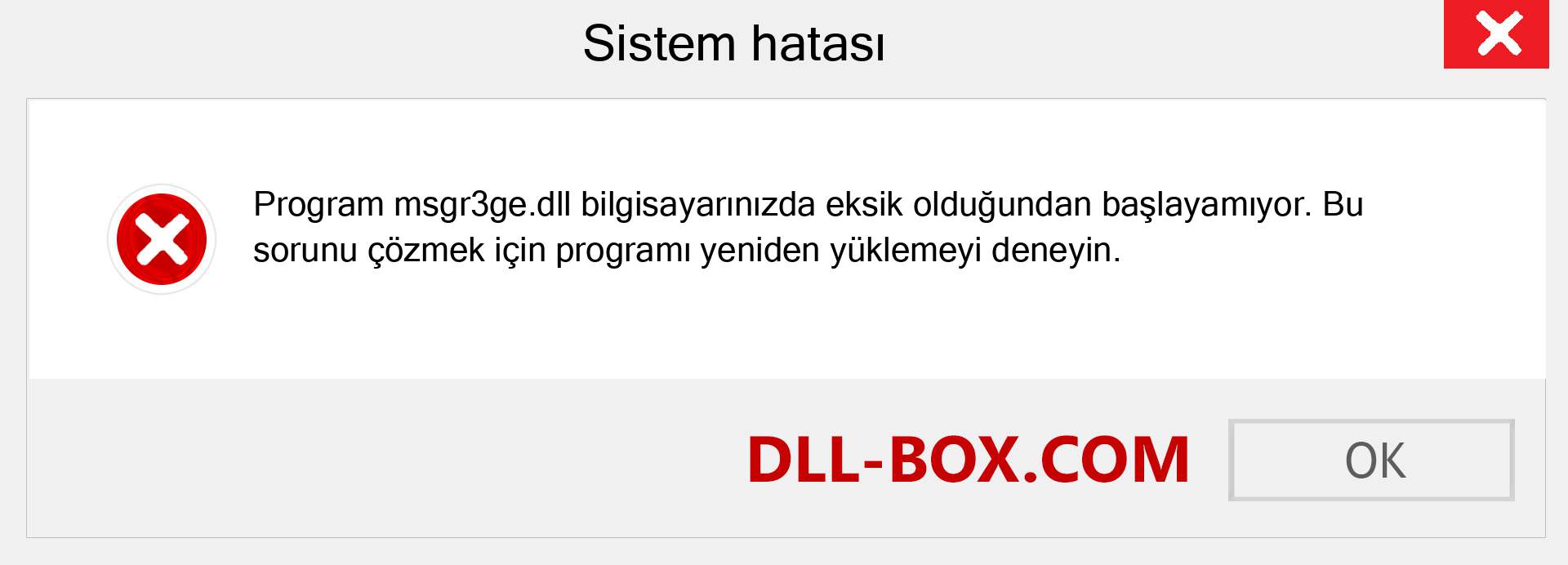 msgr3ge.dll dosyası eksik mi? Windows 7, 8, 10 için İndirin - Windows'ta msgr3ge dll Eksik Hatasını Düzeltin, fotoğraflar, resimler